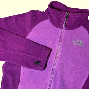 The‎ North Face Womens Denali Classic Fleece Full Zip Jacket Logo Size Medium